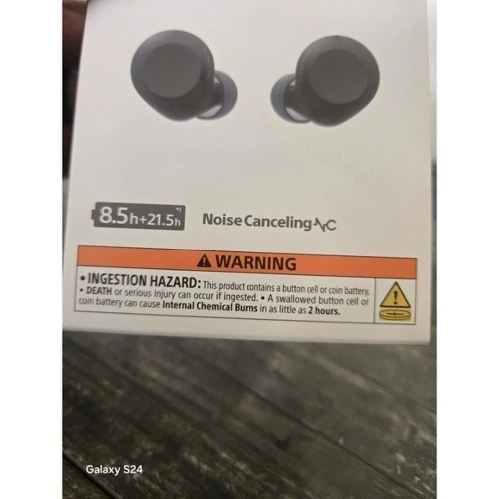The Sony WF-C710N Black Truly Wireless Noise-Canceling Earbuds New in Box.